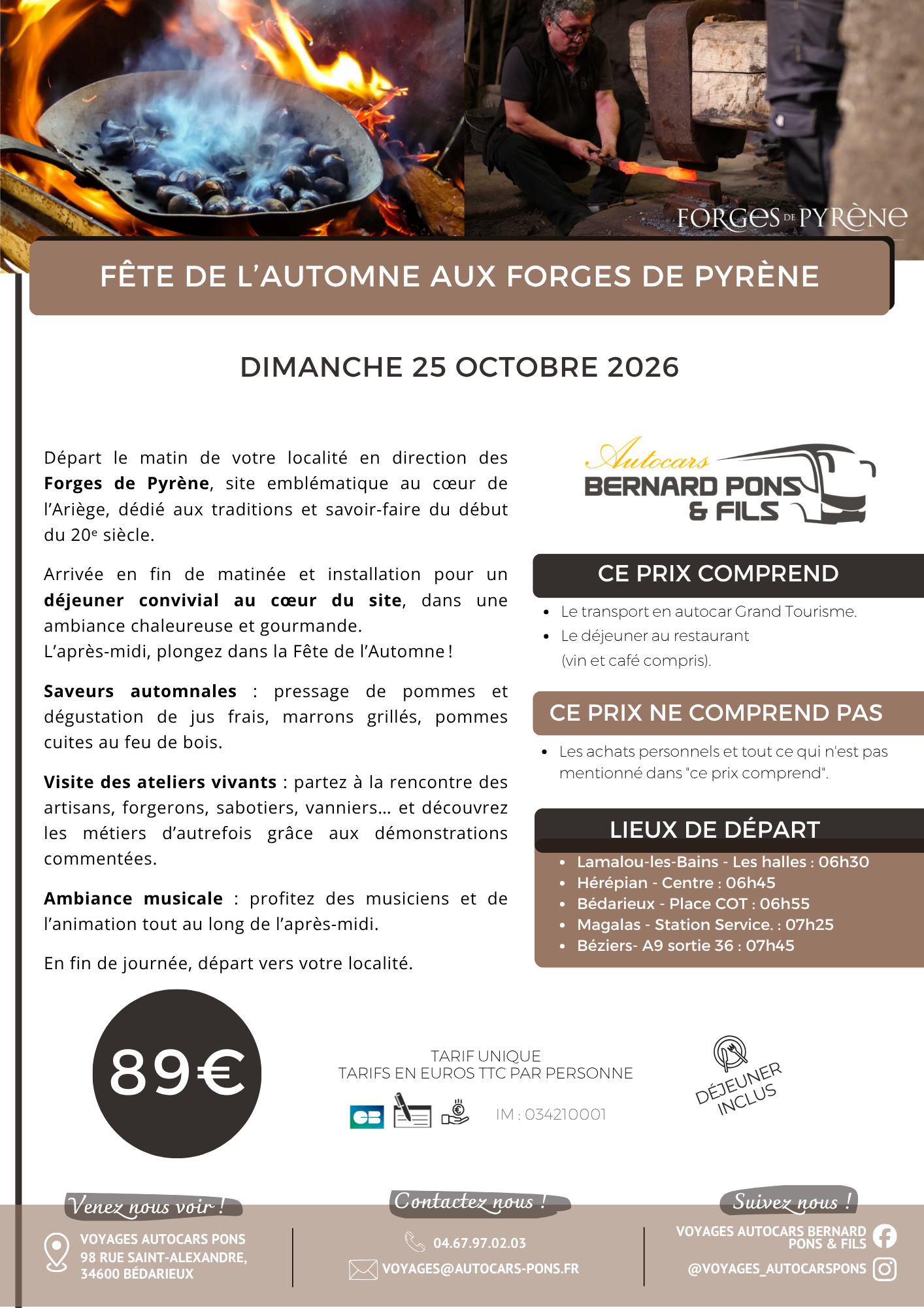 Fête de l’Automne aux Forges de Pyrène